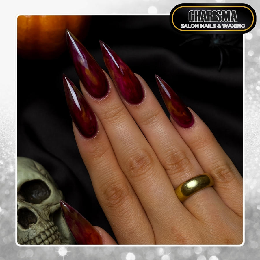 Halloween nail design